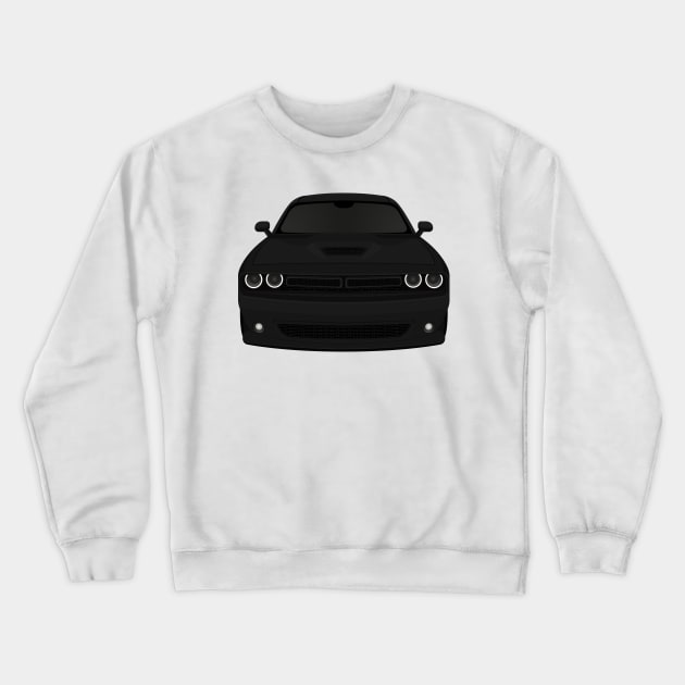 Challenger Black Crewneck Sweatshirt by VENZ0LIC